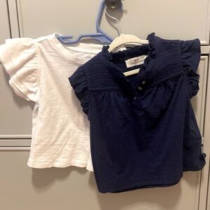 TWO NWOT Vineyard Vines Little Girl Short-Sleeve T-Shirts Size 3T